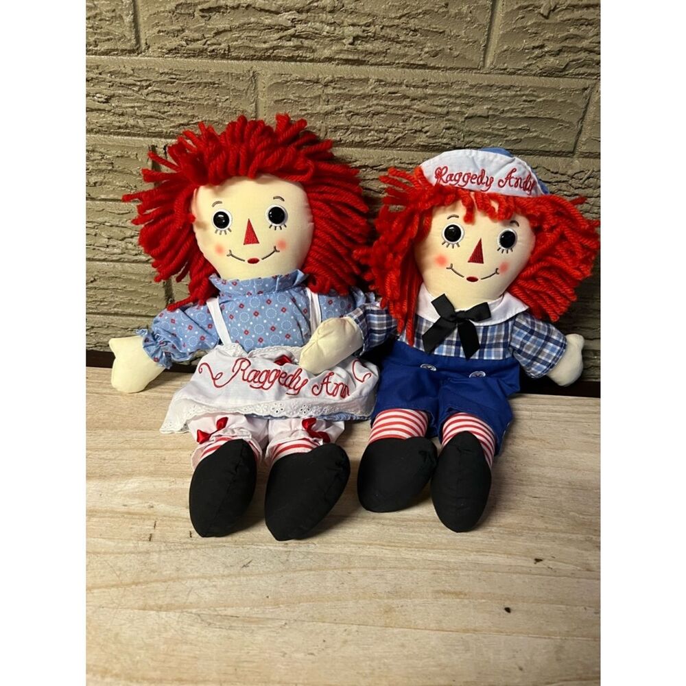 Raggedy Ann and Andy plush doll NWOT - Picture 5 of 5